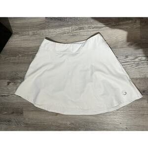 Foray Golf Circle Skirt Solid White Women’s Size Small